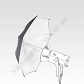 E3 Parasol 80 cm biały odbijający  