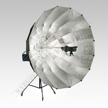 Parasol sferyczny 180cm srebrny