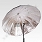 ES7  Parasol 132cm srebrny wzmocniony