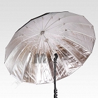 ES7  Parasol 132cm srebrny wzmocniony