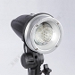 Lampa slave S-120 Ws z  mocowaniem do statywu i uchwytem na parasol