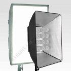 AN14 Lampa 12x 24W + softbox 60x80