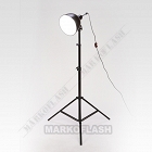 Lampa 55W : czasza "focusing"  + statyw 2,9m 