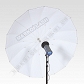 duży PARASOL 180cm biało-czarny 16prętow podparcia